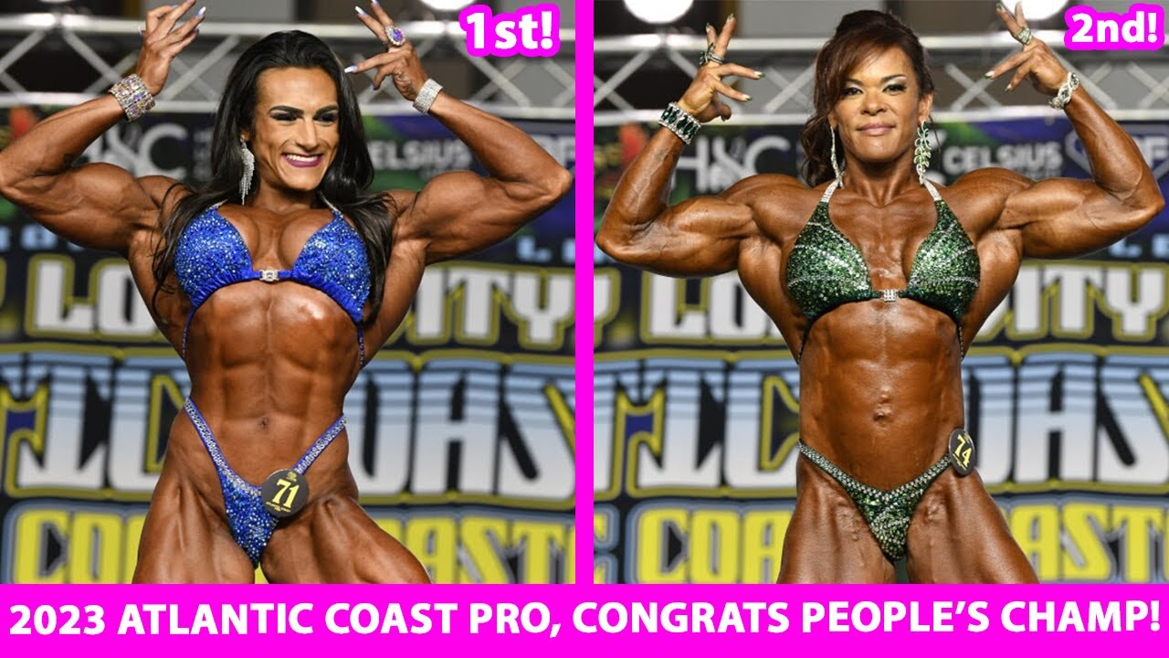 2023 Atlantic Coast Pro Top 5 Recap - Natalia Abraham Coelho Wins 1st Place In Women's Physique!