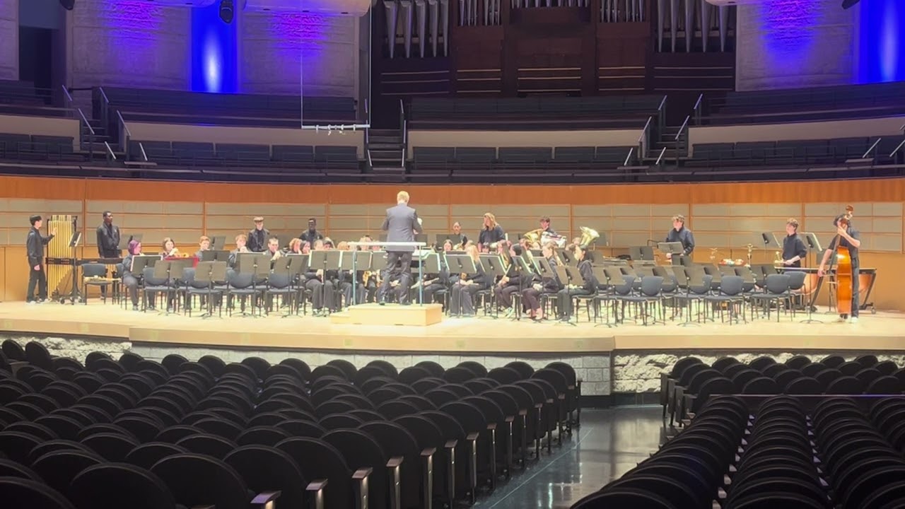 "Rapture" performed by BHS Concert Band @ Winspear Centre