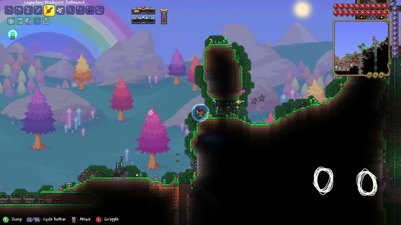 Terraria Calamity Blind Playthrough|Wall of flesh defeated! Now entering hardmode!