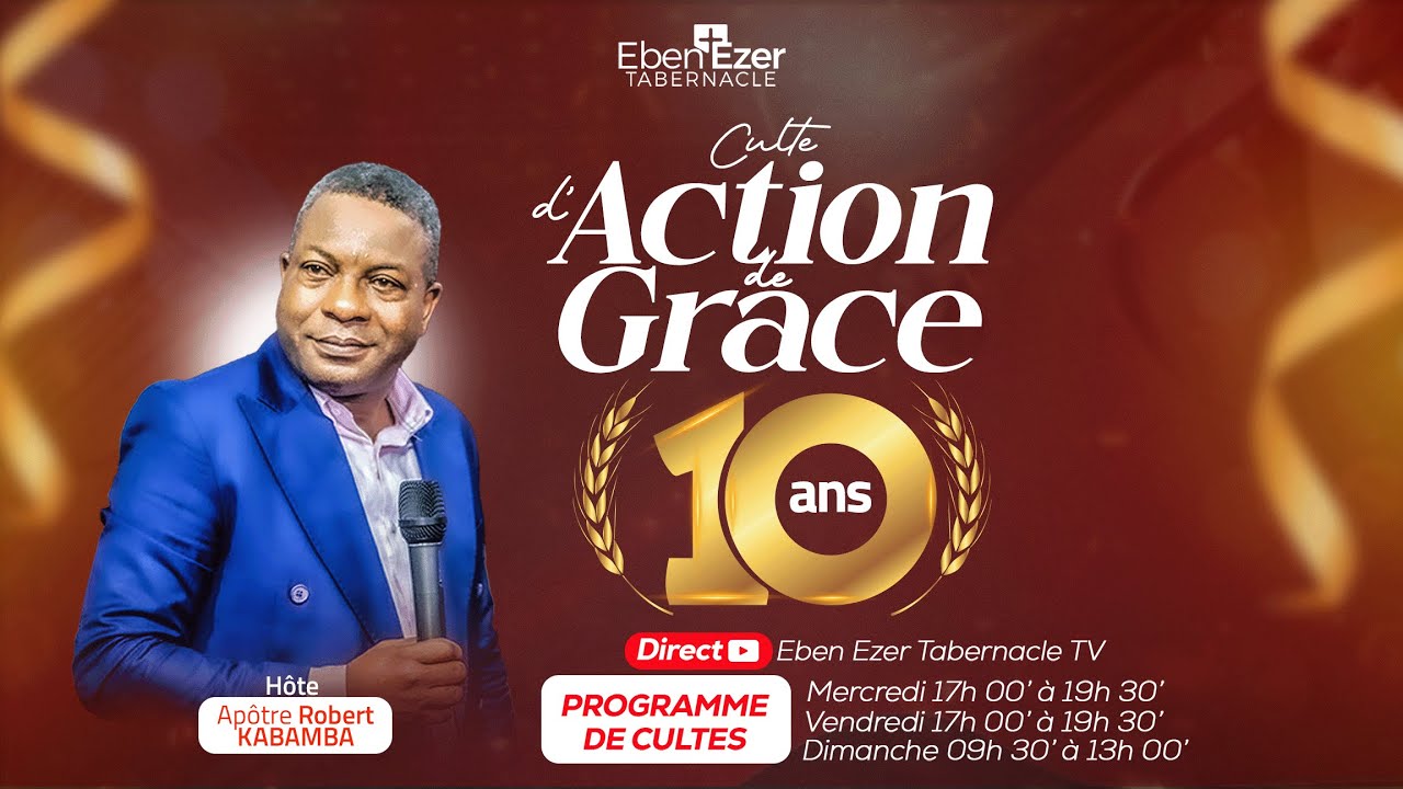 CULTE D'ACTION DE GRACE