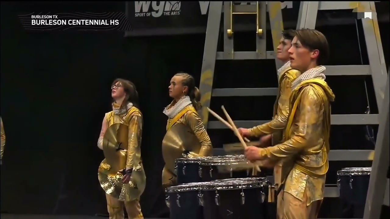 Burleson Centennial HS Drumline - 2025  - 