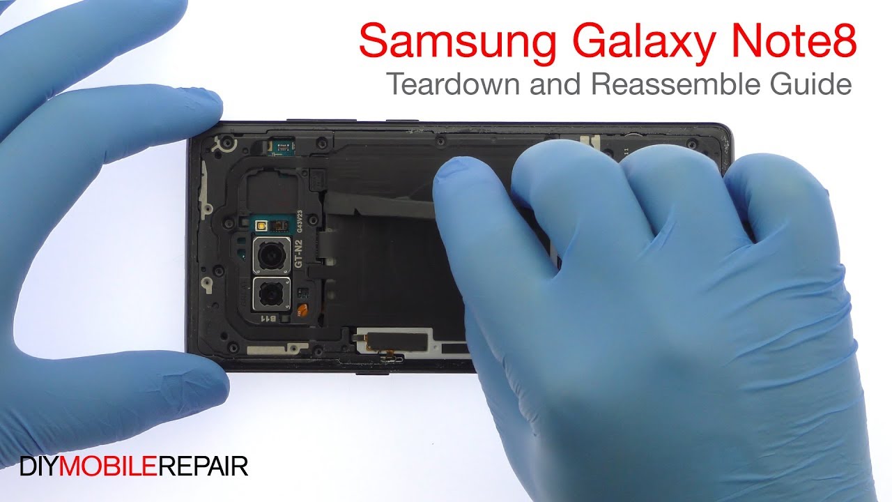 Samsung Galaxy Note8 Teardown and Reassemble Guide - DIYMobileRepair