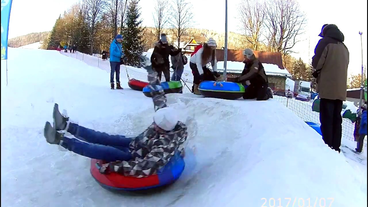 Сноутюбинг/EXTREME Snowtubing Zakopane Poland/SNOWTUBING MOUNTAIN