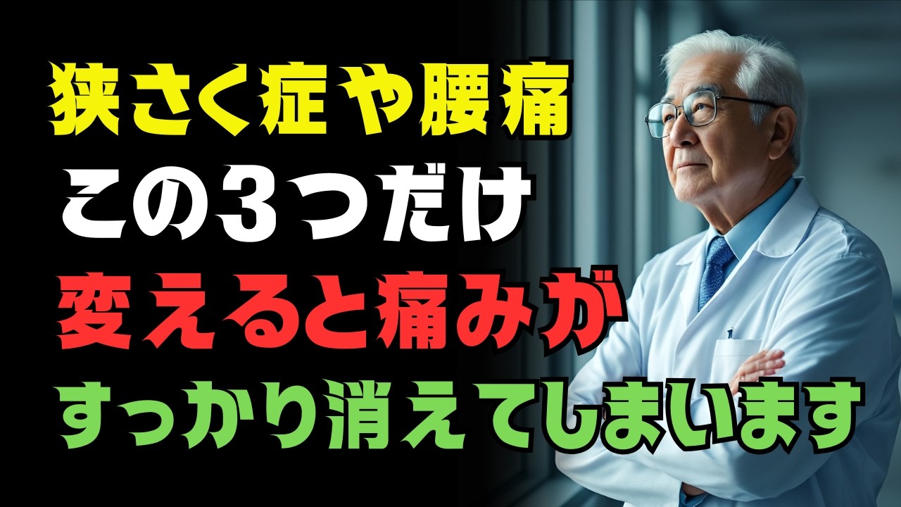 脊柱管狭窄症でやってはいけない運動3選　悪化を防ぐために最初に見直すべきこと