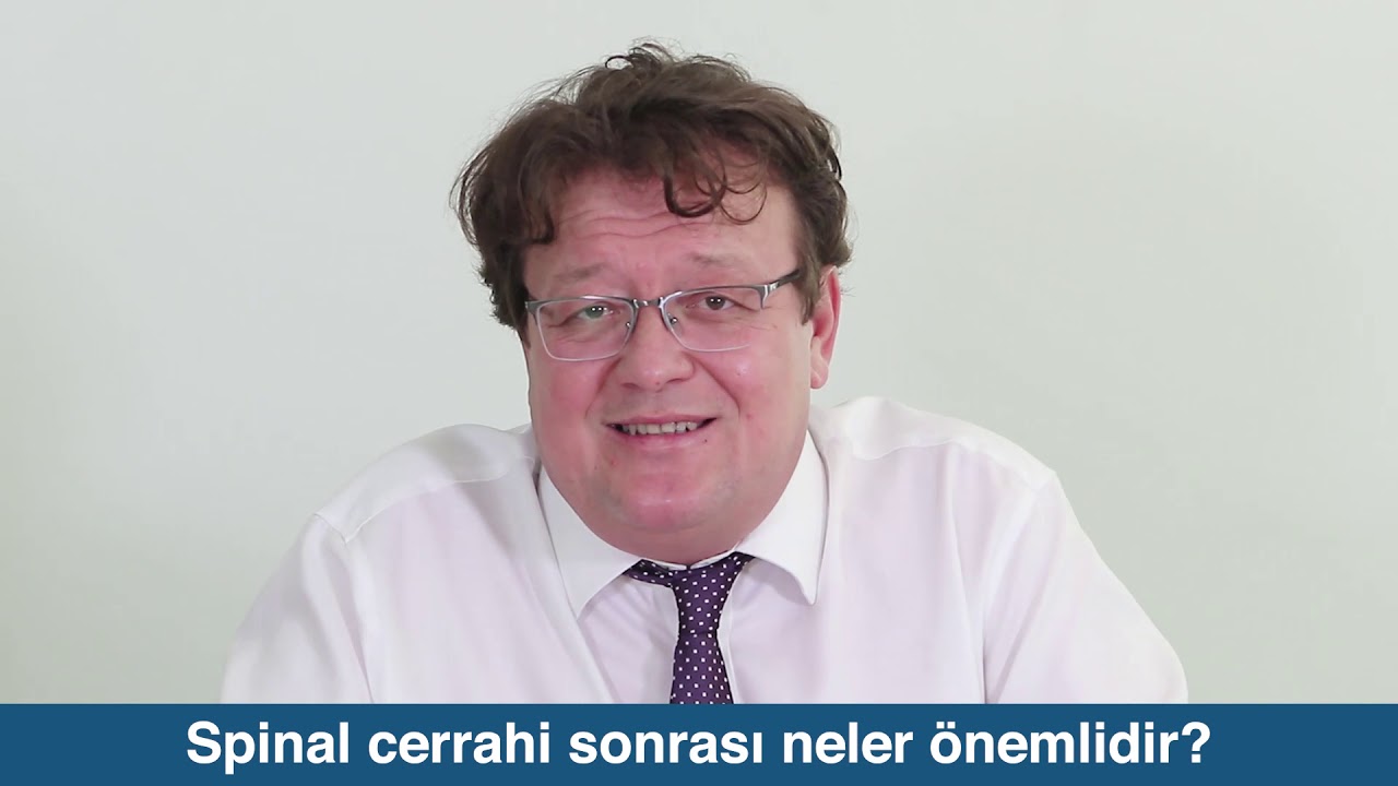 Spinal cerrahi sonrası neler önemlidir? | Prof. Dr. Ahmet Hilmi Kaya