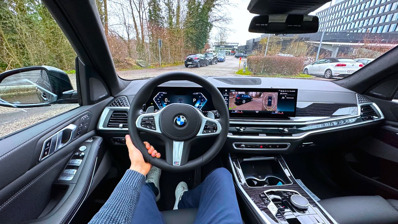 Тест-драйв нового BMW X7 от первого лица 2023 года