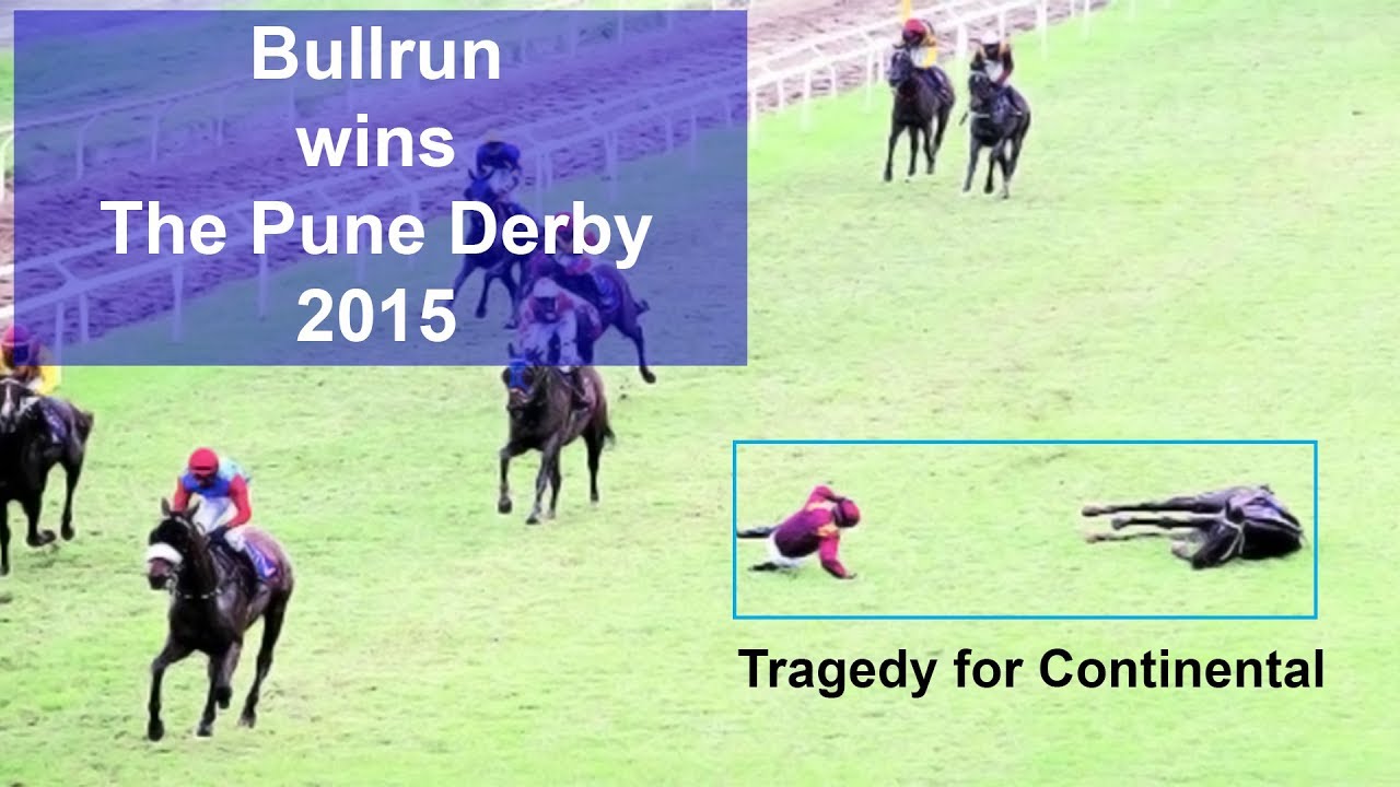 Bullrun ridden by P Kamlesh wins The Pune Derby 2015