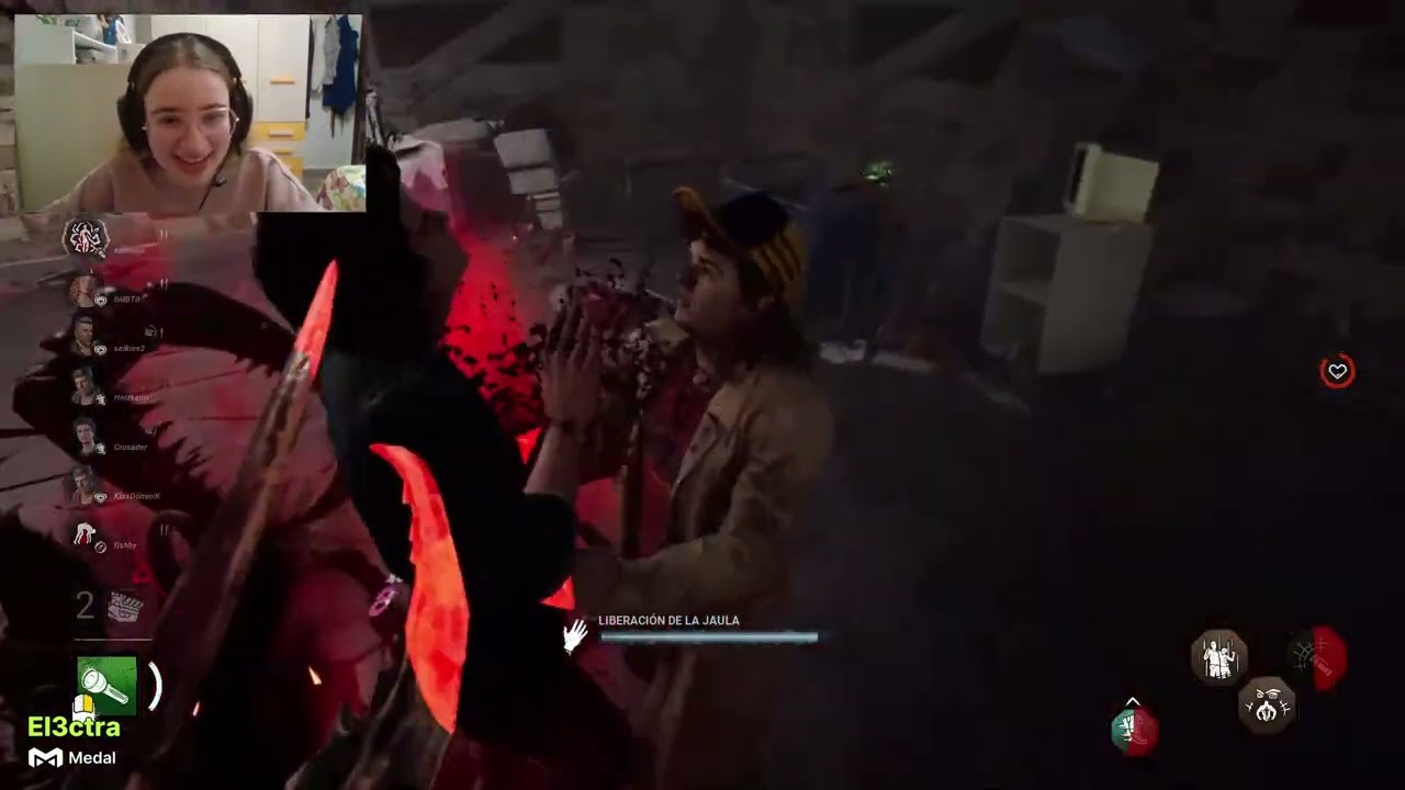 Amo este modo de juego (2 vs 8) | Dead by daylight | Con Paula, Law y Guille