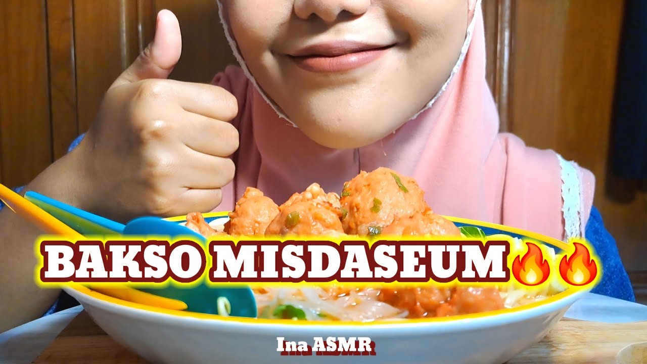 MUKBANG ASMR - ME-RELEASE GALAU DENGAN BAKSO MISDASEUM 🔥🔥