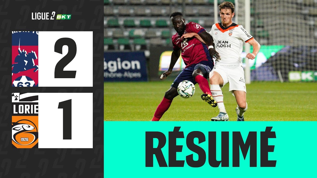 CLERMONT FOOT 63 - FC LORIENT (2-1) - 12&egrave;me journ&eacute;e - Ligue 2 BKT 24/25
