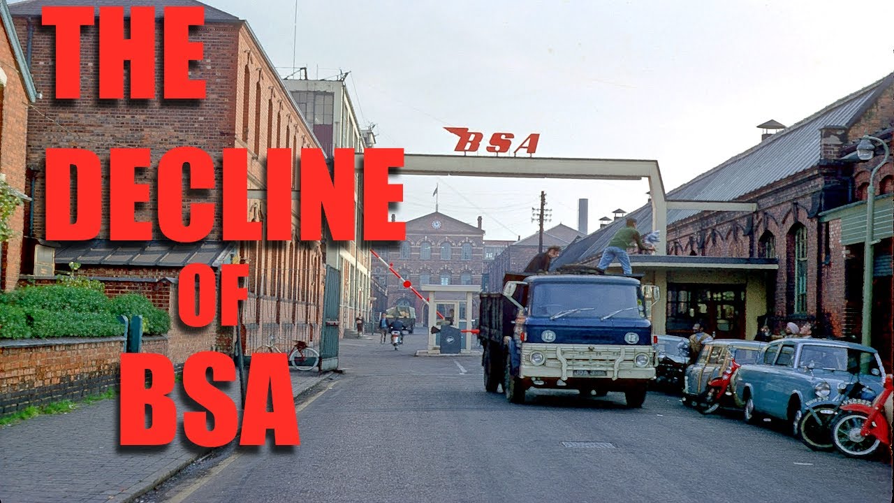 The Decline of BSA Motorcycles