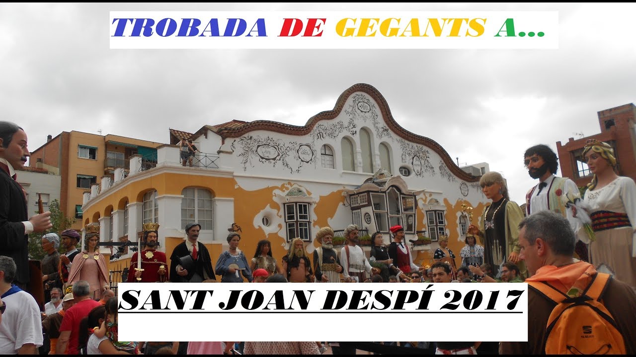 Trobada de gegants a Sant Joan Despí 25/6/2017
