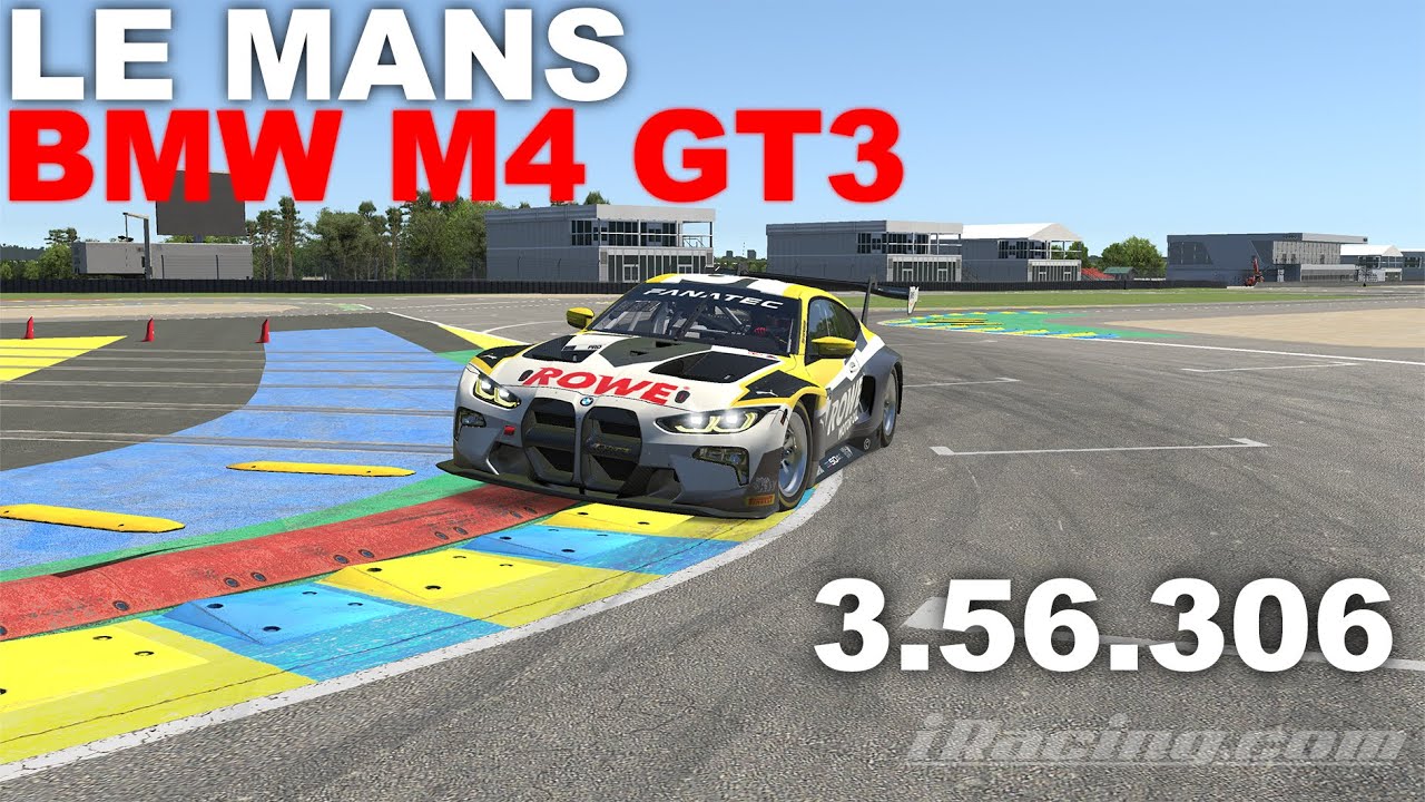 iRacing BMW M4 GT3 Le Mans (FIXED) | Track Guide + Hotlap