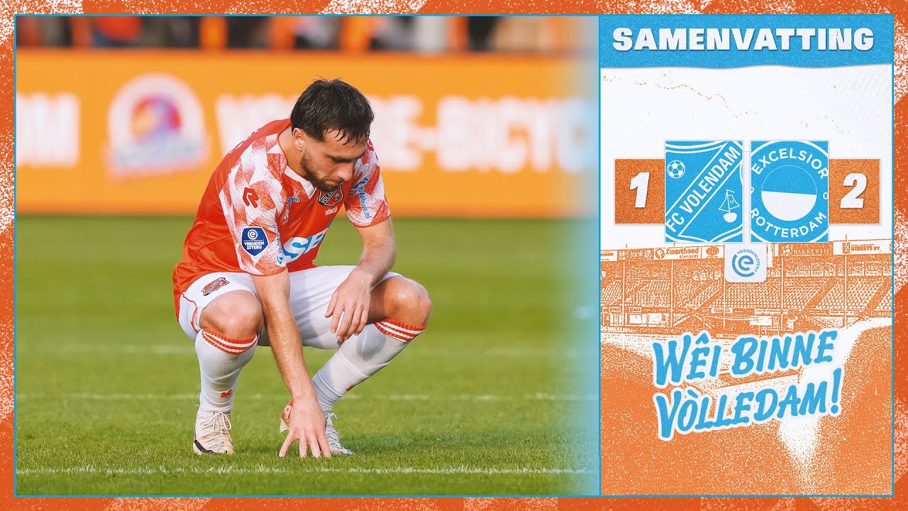 😣 Resultaat in extremis uit handen geglipt | Samenvatting FC Volendam - Excelsior: 1 - 2 (2025-2026)