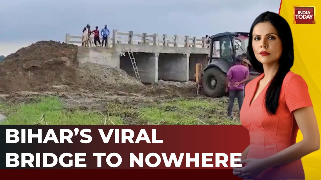 Bihar's 'Bridge To Nowhere' Goes Viral Even As State Faces Heat For Crumbling Infrastructure