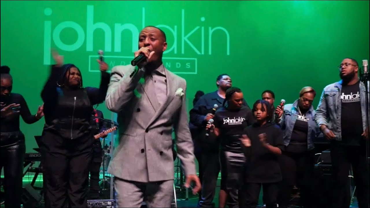 John Lakin and Friends Choir singing Help Me Lord