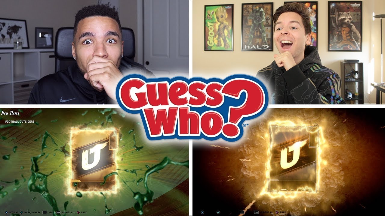 CRAZY GUESS WHO WITH WALKER! MADDEN 20