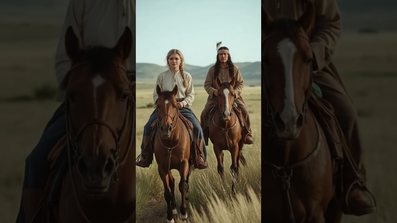 Wild West Stories | 1800s Time Travel Diary Grace Rides with Indian Chief