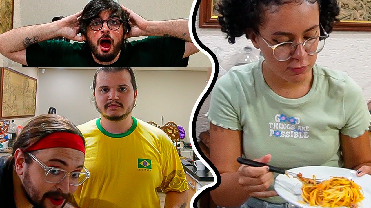 Ensinei minha amiga a cozinhar enquanto tudo dava errado