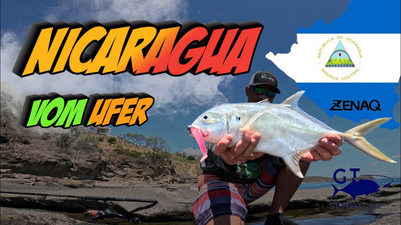 Angeln in Nicaragua  Ufer- & Felsenangeln mit Softbait, starke Drills & echtes Abenteuer 🎣
