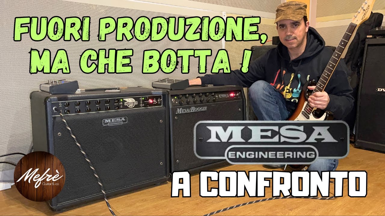 MESA BOOGIE Express 5:50 VS Mesa F-50 | Guitar Amp comparison