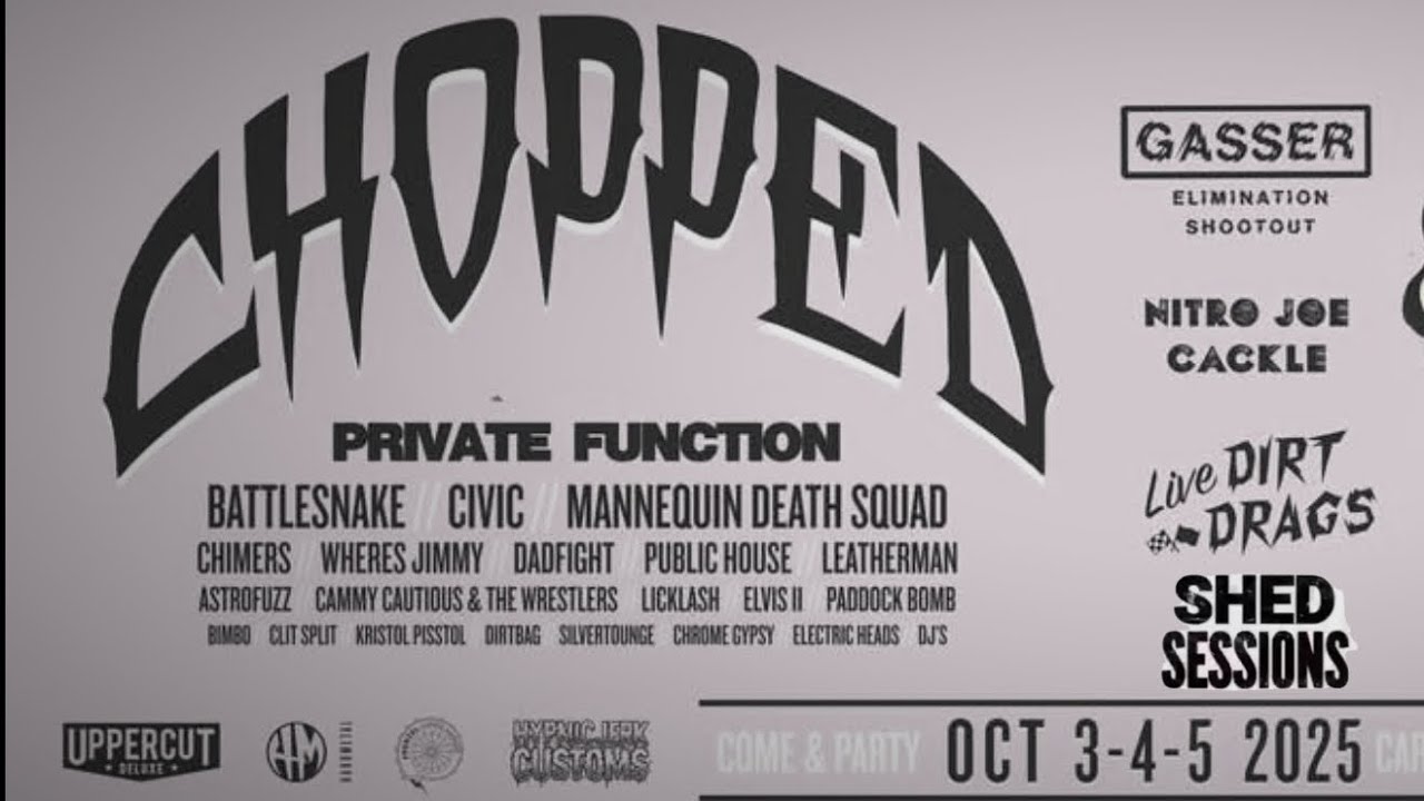 SHED SESSIONS #95 (CHOPPED 2025)