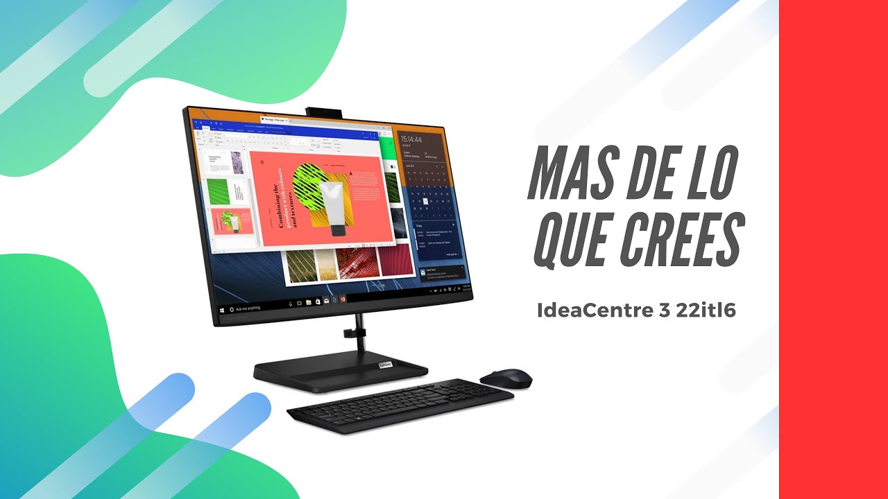 Más de lo que crees! Lenovo IDEA CENTRE 3 22ITL6