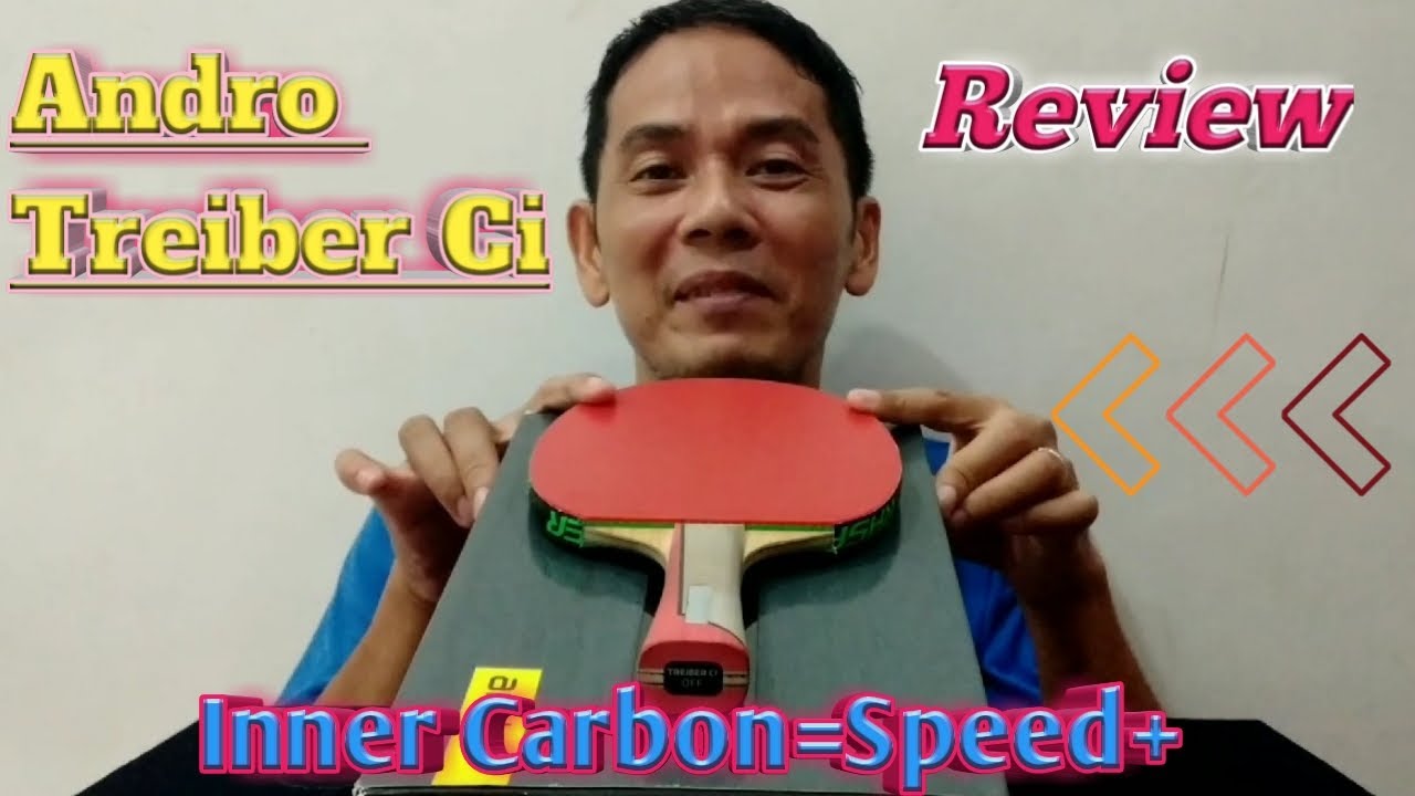 Review Andro Treiber Ci - Penempatan Carbon yg sangat membantu speed..