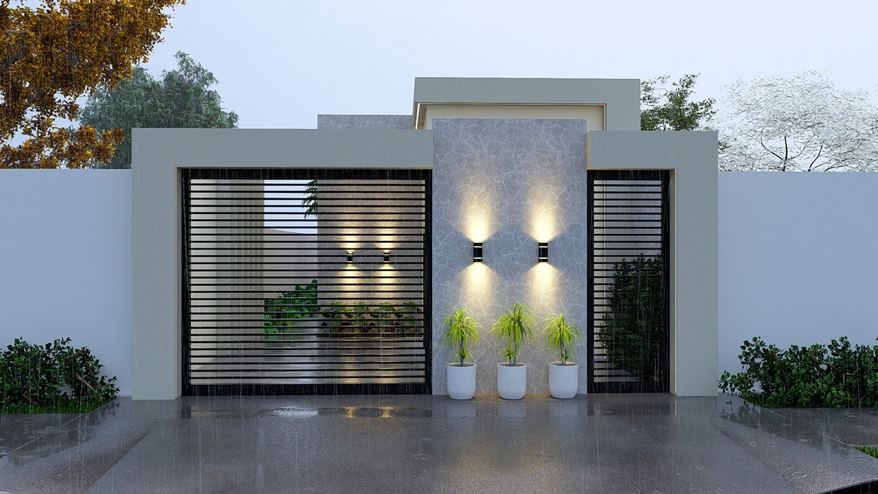 CASA MODERNA E CONFORTÁVEL DE 7X25
