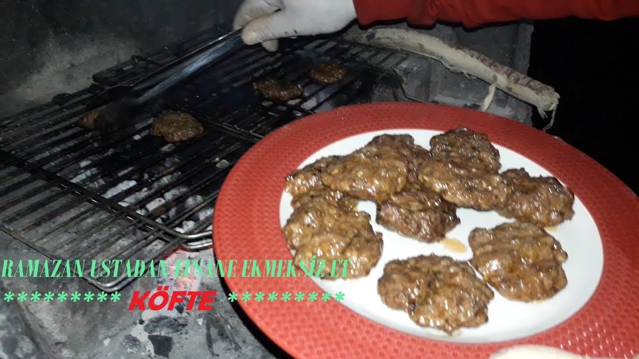 Efsane Mangal  EKMEKSİZ Köfte