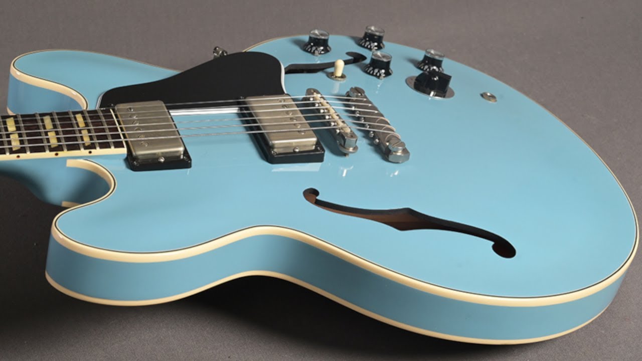 MINT 2016 Gibson ES-345 1964 VOS Frost Blue #60559