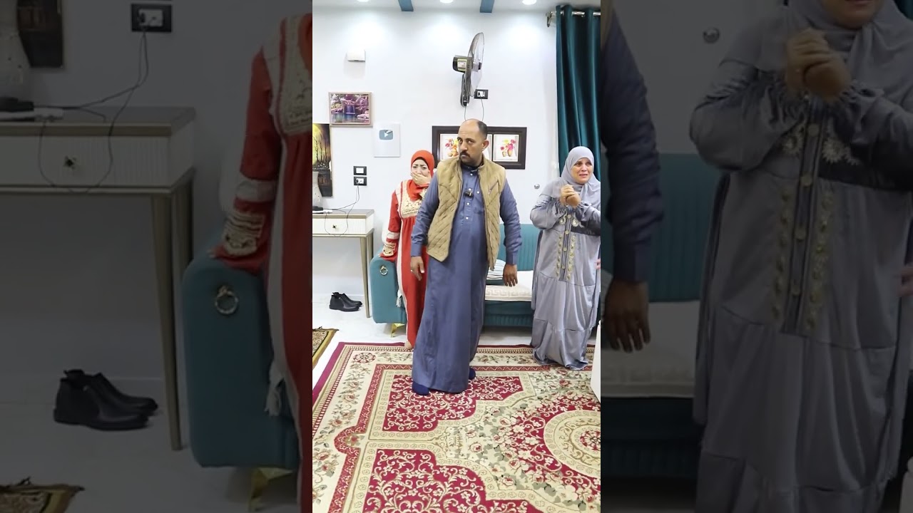 شافت عشيق سلفتها في دولاب اوضه نومها وهربته من الشباك 