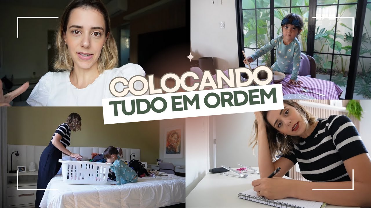 ORGANIZANDO A CASA TODA, CARDÁPIO COMPLETO & como crio novas receitas do zero