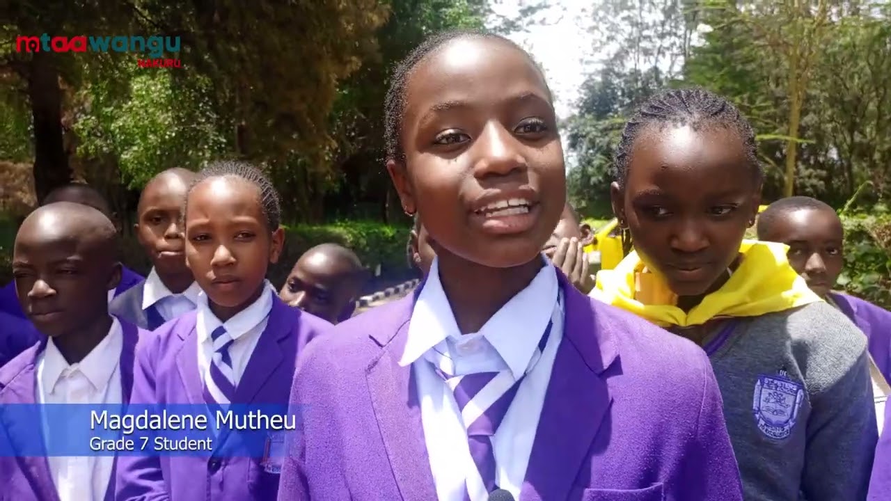 Students vote for new leaders at St Peter's Elite school using IEBC model.