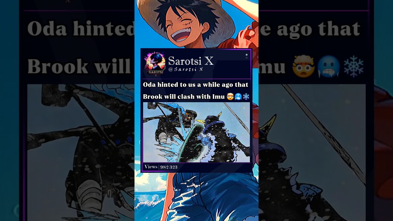 Chapter 1173🔥 #oda #brook #imu #onepiece