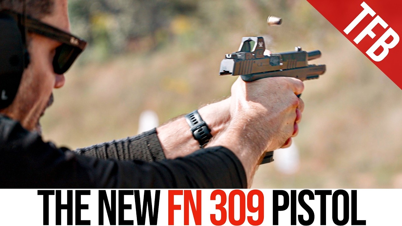Мы отстреляли 1160 патронов нового калибра FN 309 без смазки.