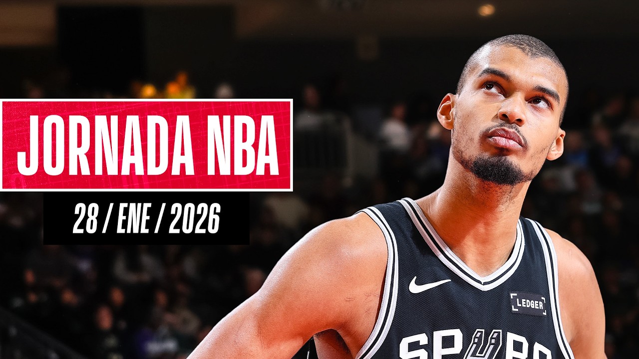 ¡CURRY y WEMBANYAMA con una gran actuación para su equipo! | Resultados Jornada NBA (28/enero/2025)