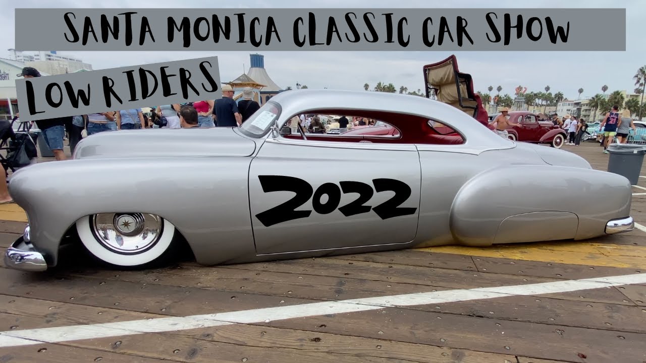 2022 Santa Monica Classic Car Show - Low Riders Vintage Cars
