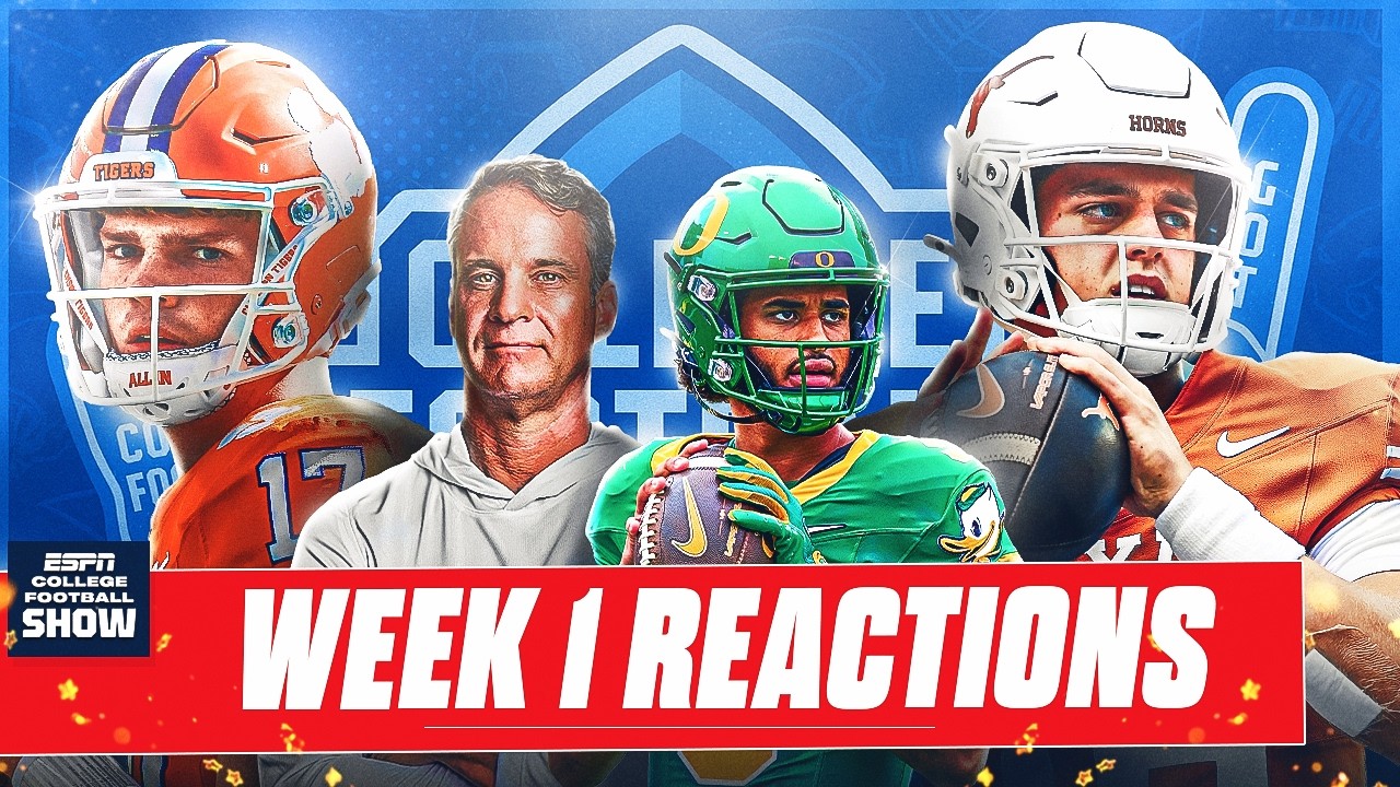 WILD FINISHES! Week 1 Highlights, Ohio State vs. Texas Preview, and Top Plays | The CFB Show