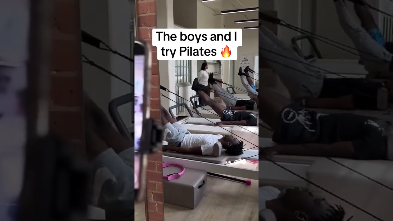 Linked up at Pilates 😂👏 (via @kkkhadim/TT)
