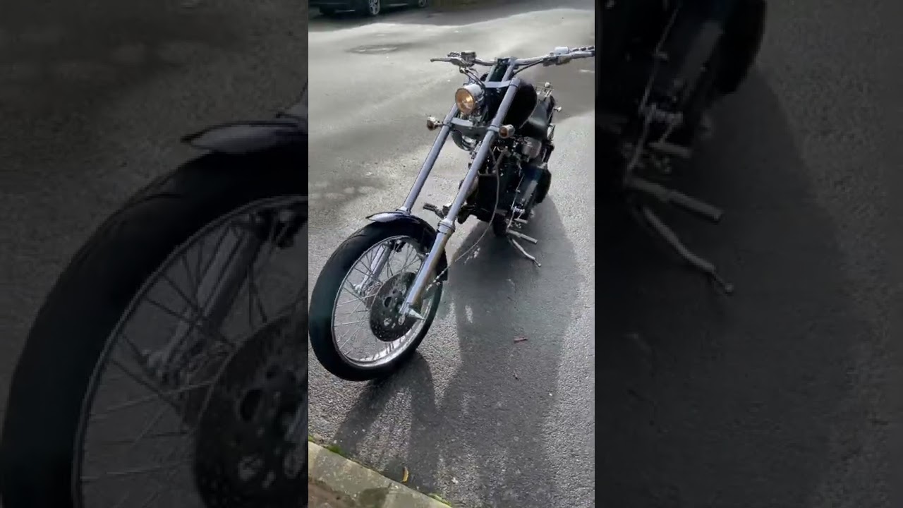 Harley Davidson Evo 1340. Just after a run out.