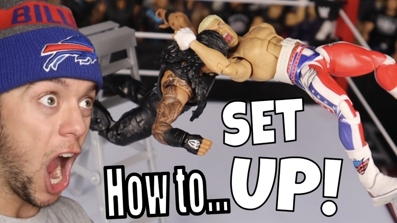 EPIC WWE Figure SETUP Requested by FANS!
