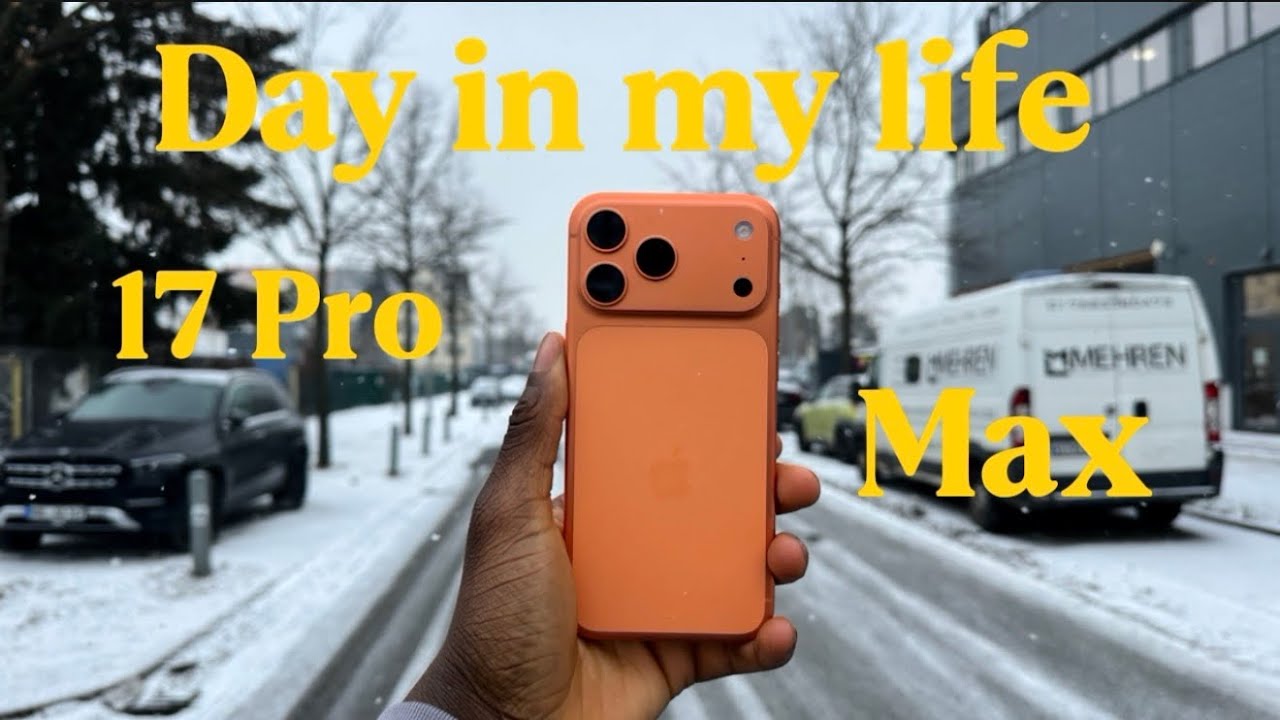 A Day in the Life with the iPhone 17 Pro Max – Is It Really Worth It?