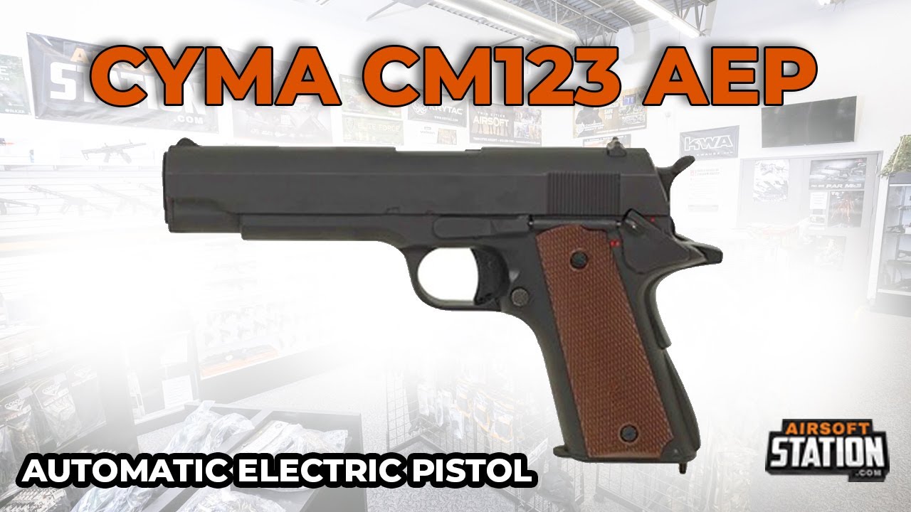 CYMA CM123 AEP Airsoft Gun Overview