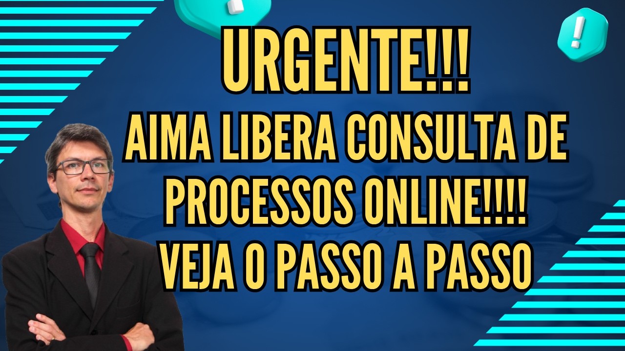 Como consultar seu processo na AIMA!!! Tutorial completo!!!