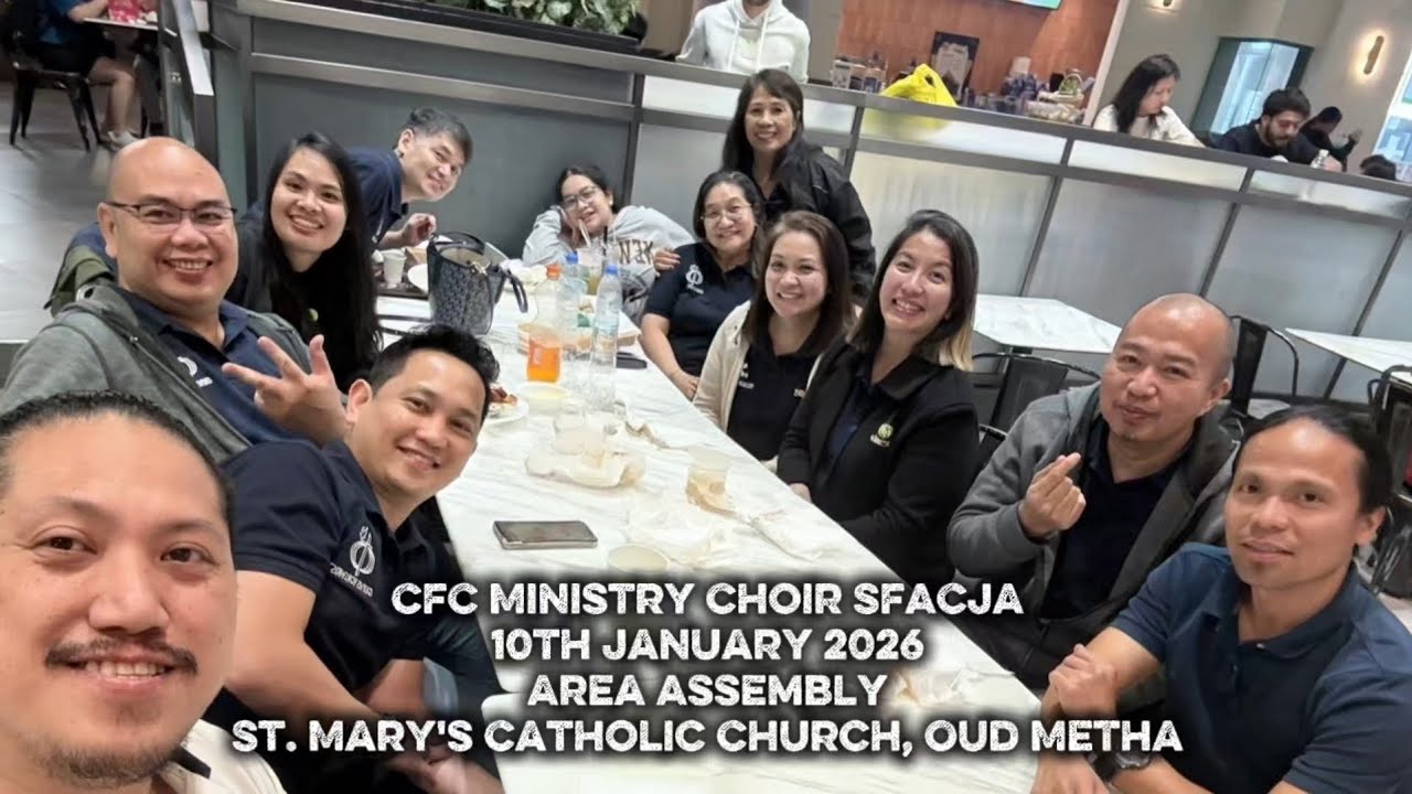 Baptised in Water | CFC Ministry Choir SFACJA | 10th January 2026 | Area Assembly