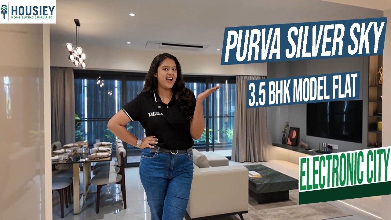 Purva Silver Sky | Premium 3.5BHK Model Flat Tour At Electronic City Bangalore | Review 2026