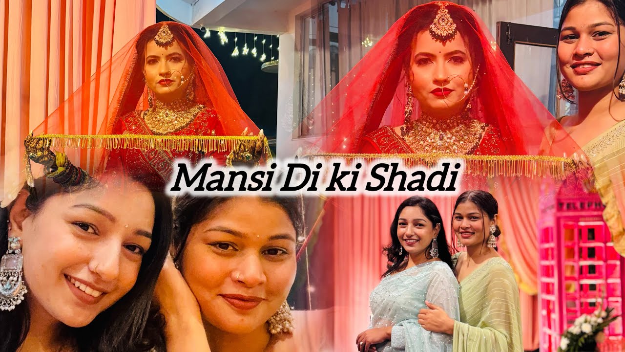 Mansi di ki Shadi me kari masti😂💞 @mansirawat0902 