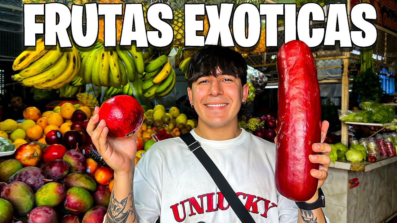Probé las FRUTAS MÁS RARAS de Colombia