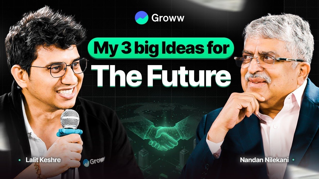 What if buying land becomes as simple as buying a share? Thrive by Groww ft. Nandan Nilekani